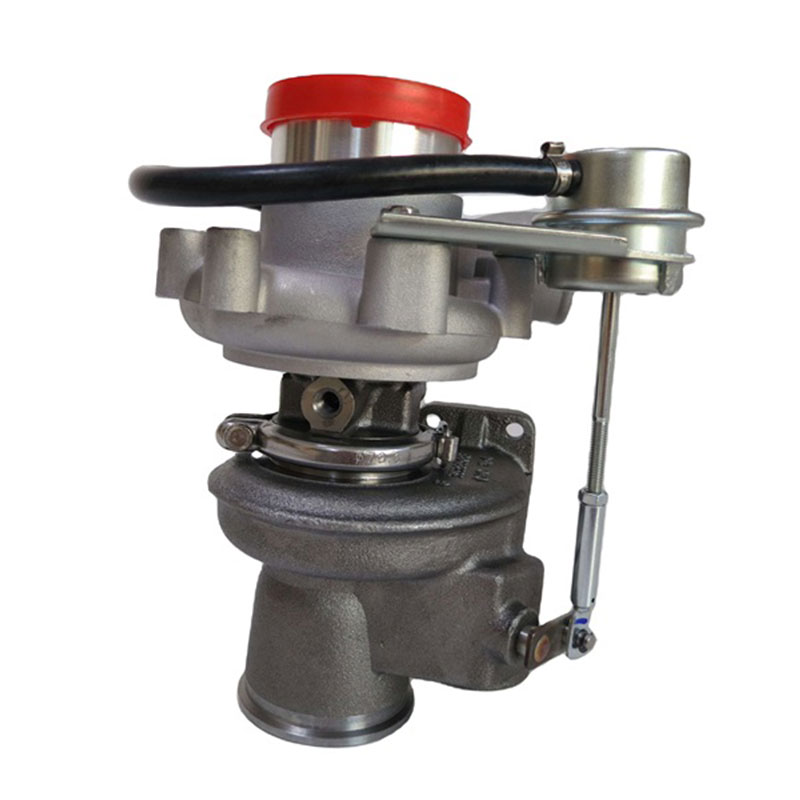 Turbocompressor voor bouwmachines